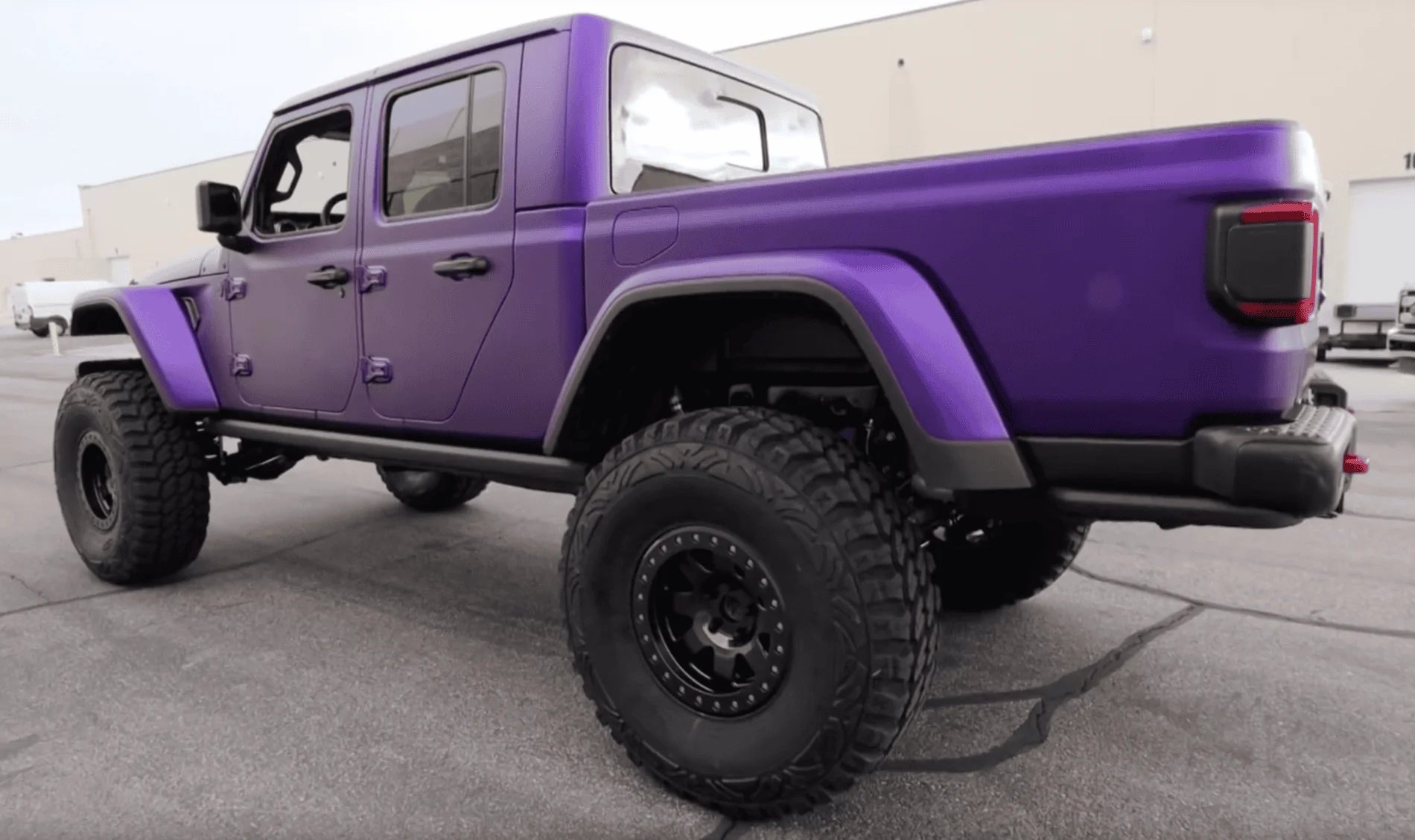 Jeep Gladiator Matte Purple Gladiator on 40's Screen Shot 2019-06-10 at 12.59.04 PM