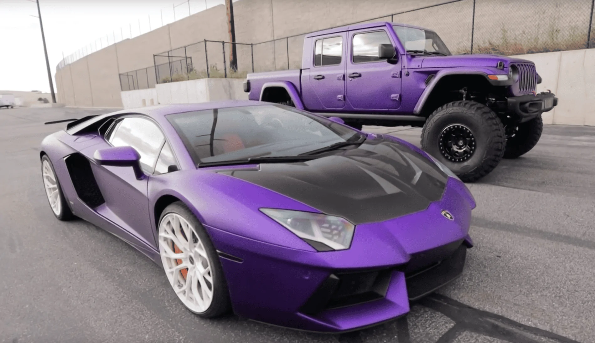 Jeep Gladiator Matte Purple Gladiator on 40's Screen Shot 2019-06-10 at 12.58.07 PM