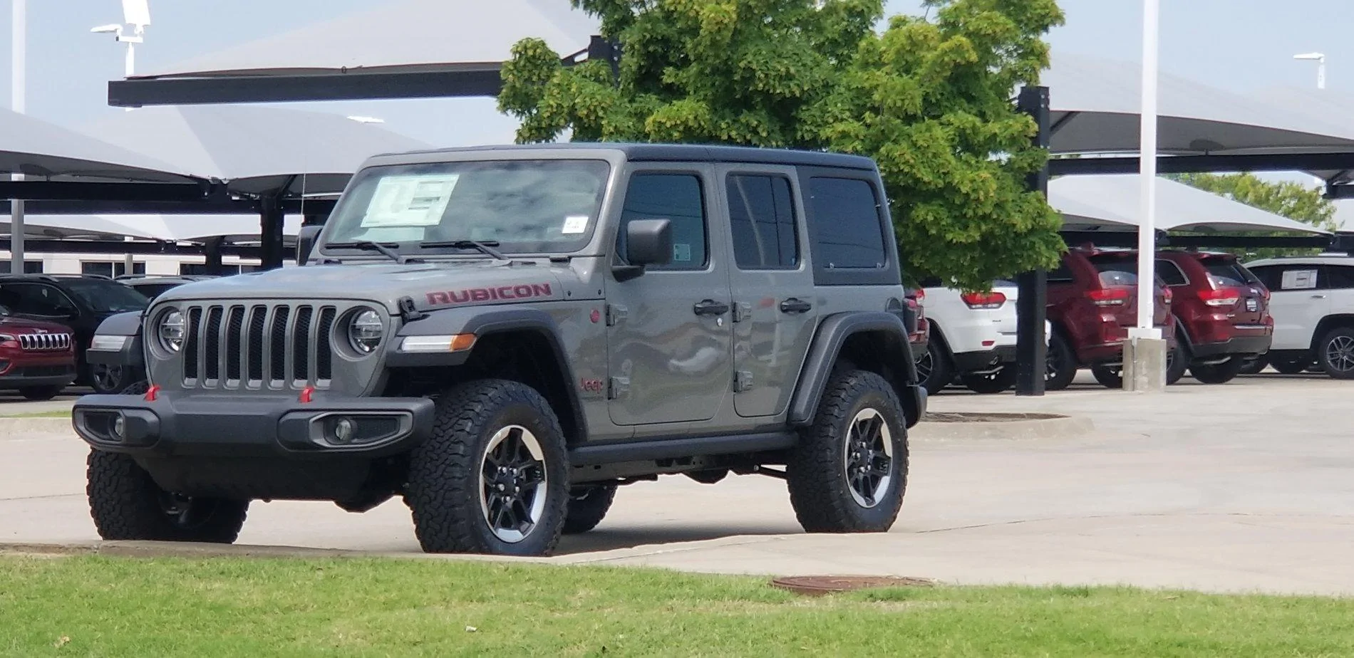Jeep Gladiator Sting grey owners (future) check in 20190531_122750