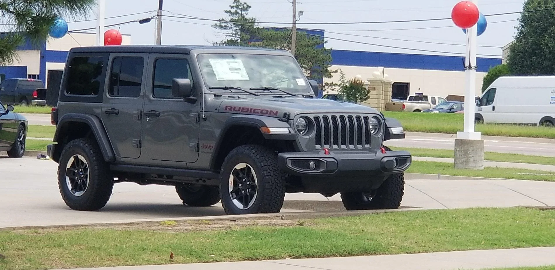 Jeep Gladiator Sting grey owners (future) check in 20190531_122731