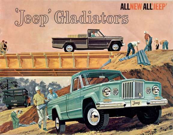 Jeep Gladiator Anyone wish it was called Scrambler? Jeep-Gladiator-1962-01