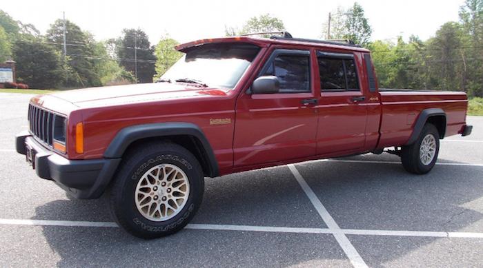 Jeep Gladiator Anyone wish it was called Scrambler? Jeep-Comanche-Crew-Cab