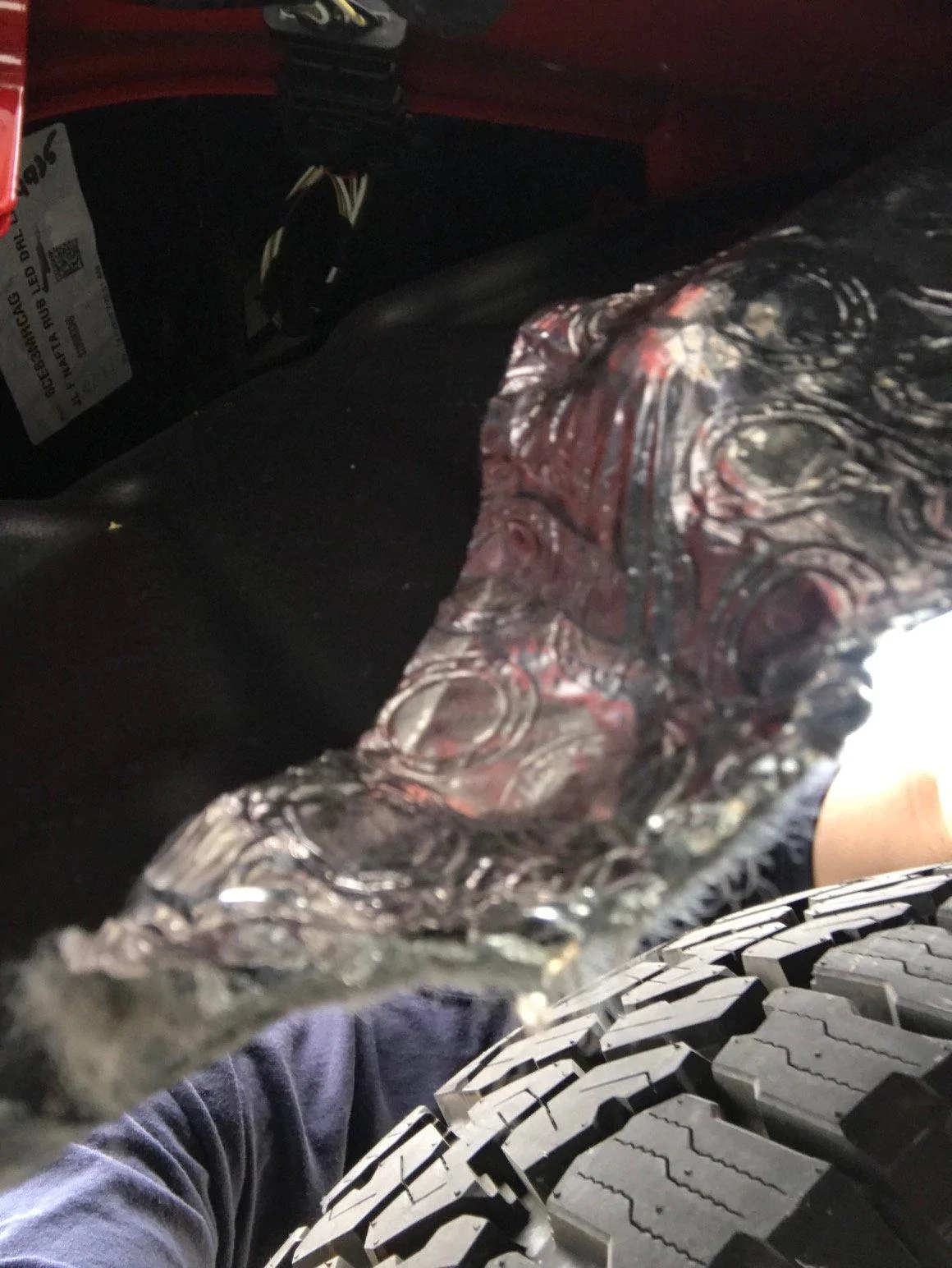 Jeep Gladiator Flimsy Front Inner Fenders fenderliner1