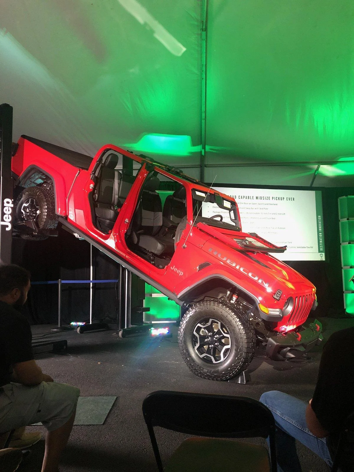 Jeep Gladiator Gladiator pulling a semi truck with a Ford Ranger on the trailer B2C87DC5-6715-4B4E-9ED2-D754B239393D