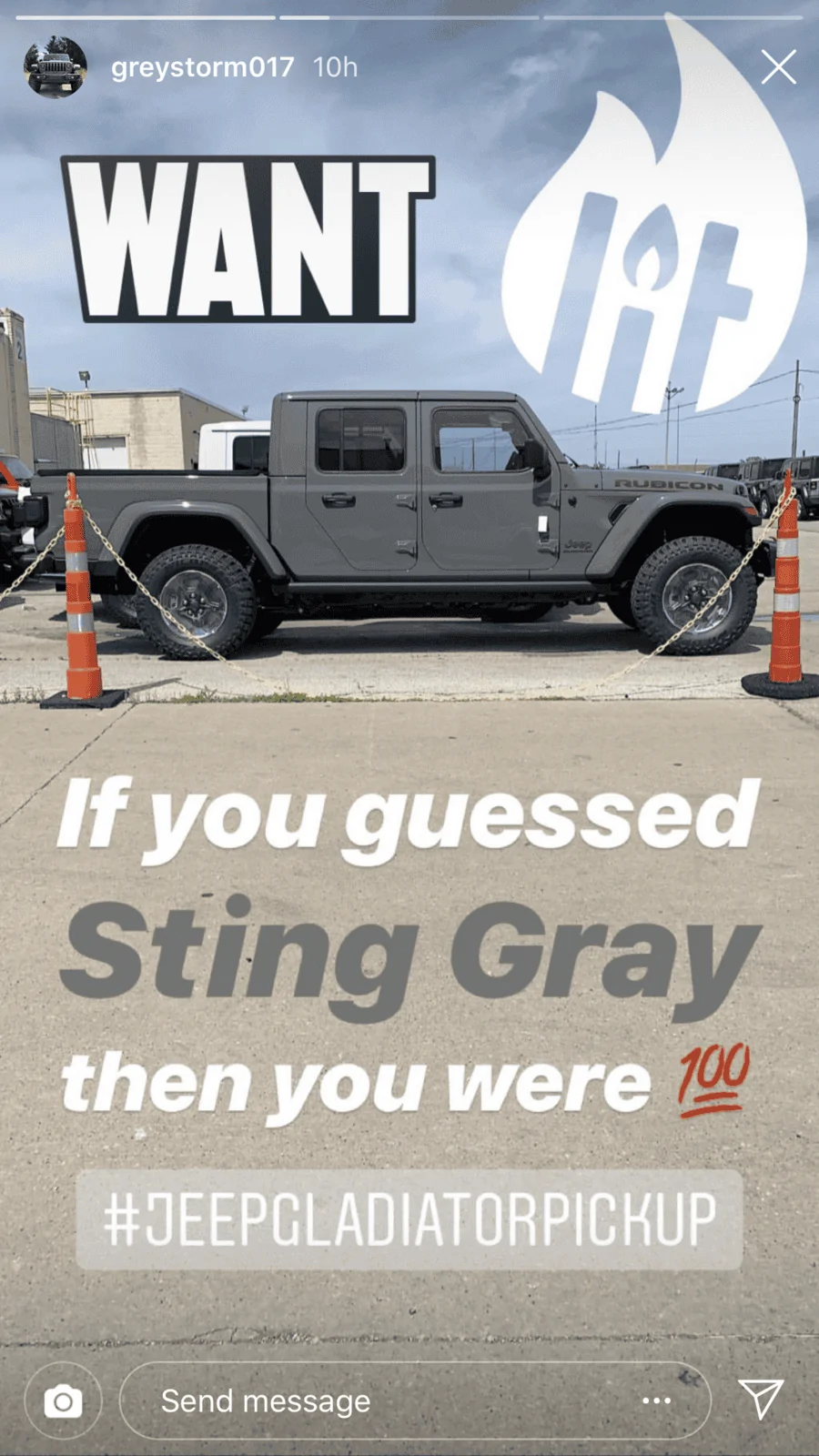 Jeep Gladiator STING GRAY Gladiator JT Club 5583C71D-4565-4858-A205-3E4CE3F1D856