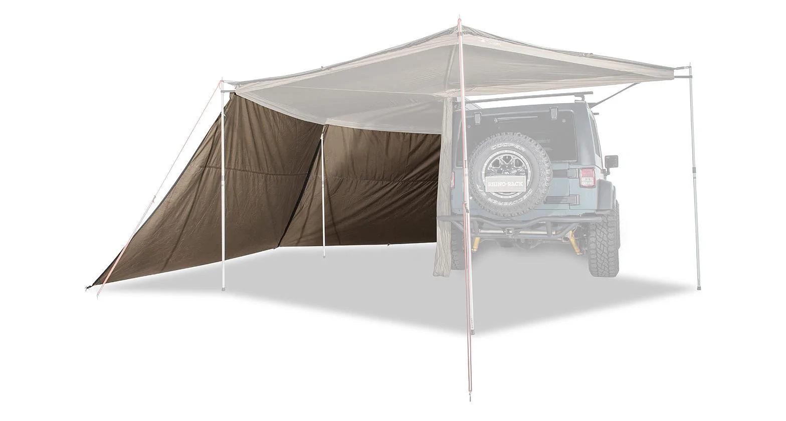 Jeep Gladiator Tops! Canopy / covers / toppers / racks possibilities for Gladiator - Show me! 31112-Foxwing-Tapered-Zip-Extension-01