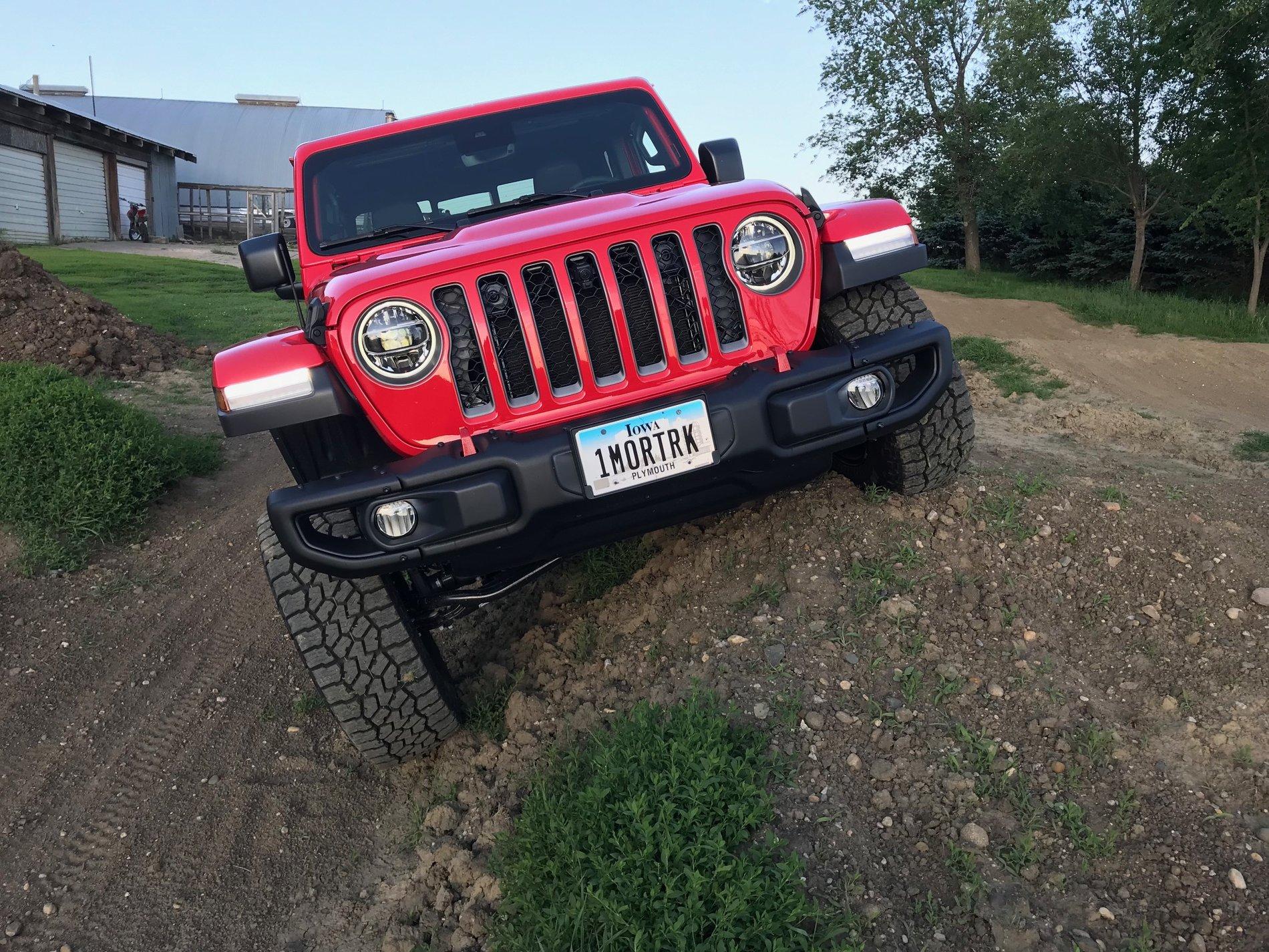 Jeep Gladiator Custom plates Flex