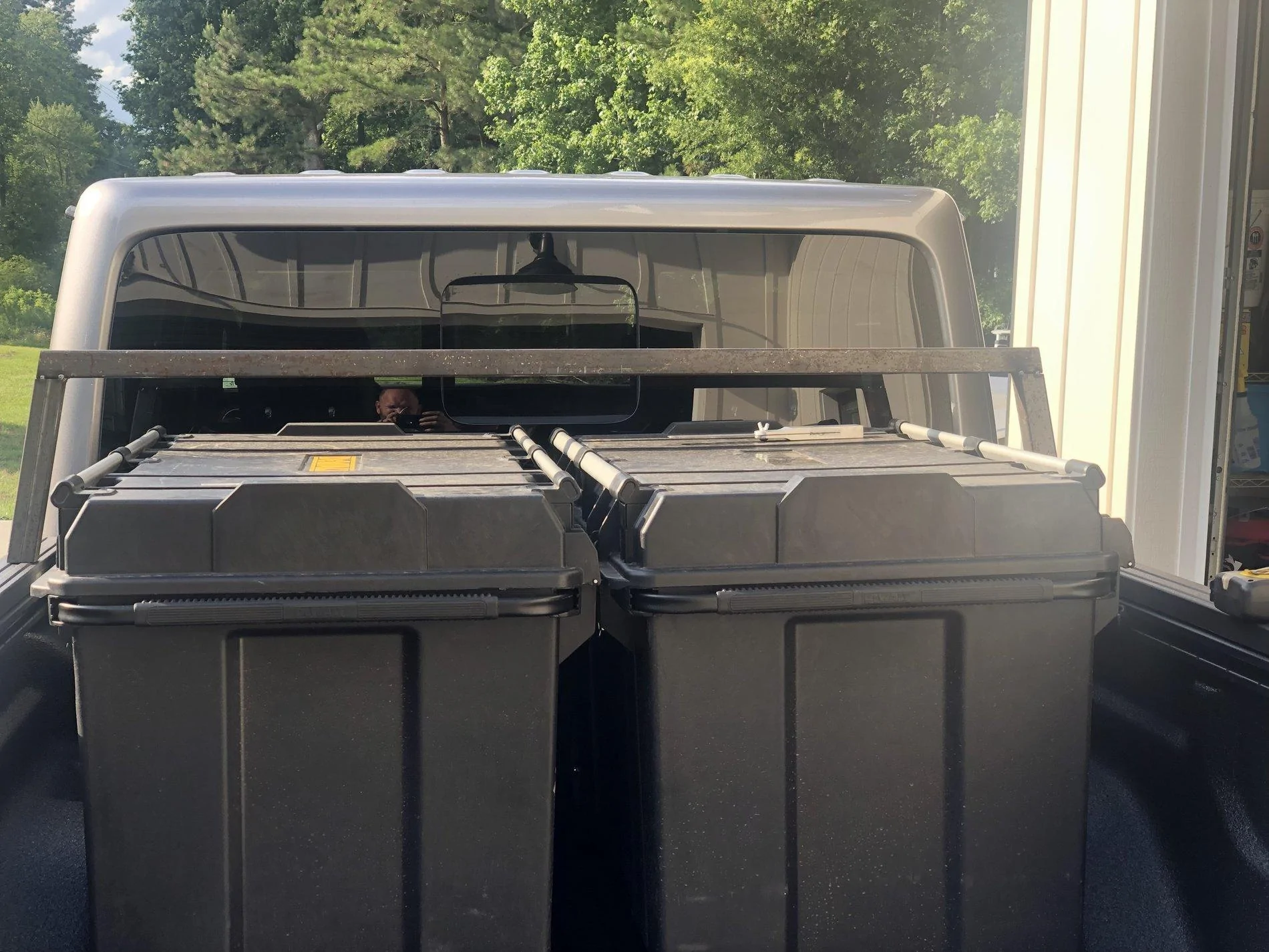 Jeep Gladiator My Custom 1/2 Rack For Roof Top Tent 68AAC9CC-9FC7-4EC2-BAC0-1F1085F38D0D