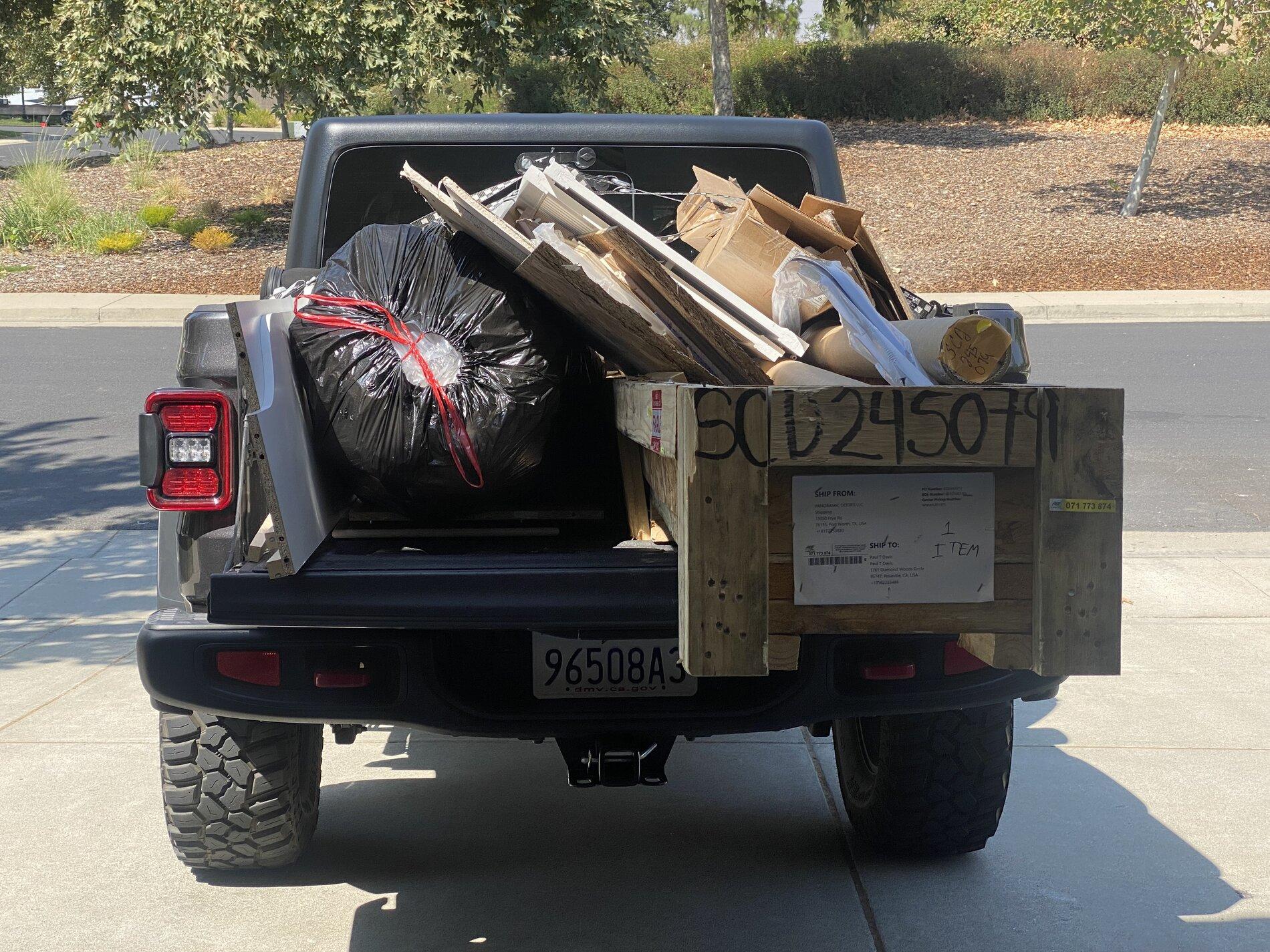 Jeep Gladiator What did you HAUL in your JT today? BC231E9C-7288-4C30-B1EF-6CDD01431DF5