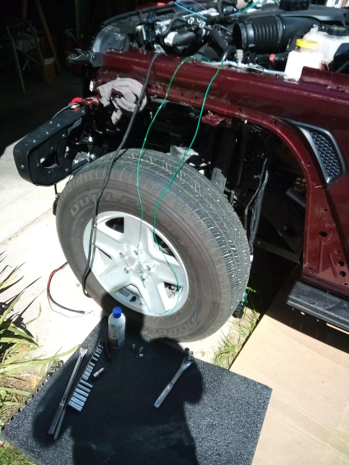 Jeep Gladiator Snow plow on a jt IMG_20210814_155032
