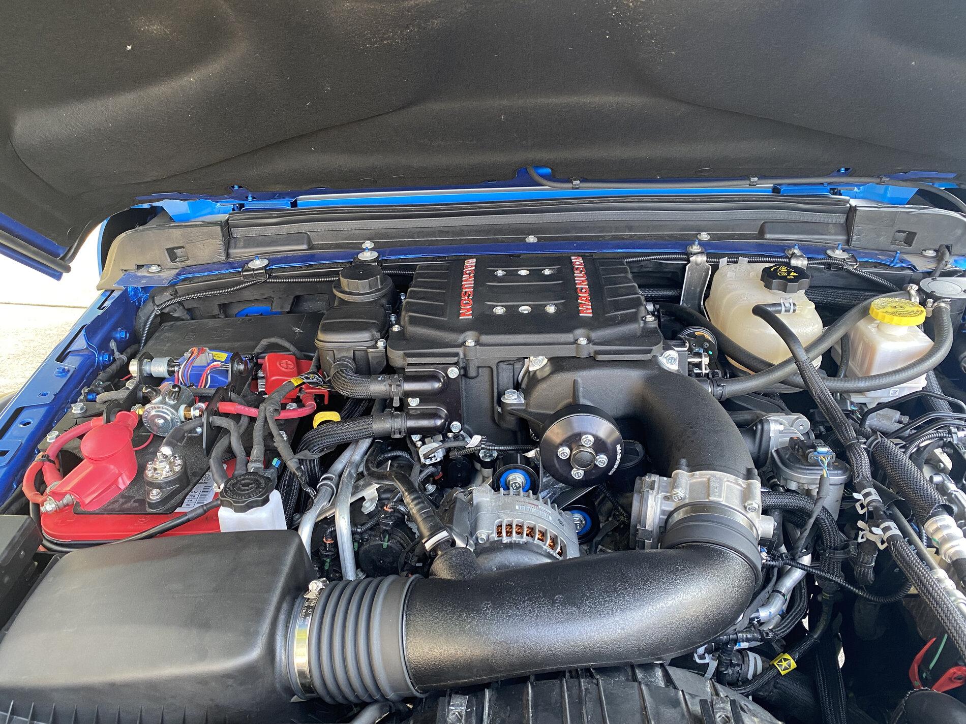 Jeep Gladiator Maguson supercharger installed on the Mojave, and why TVS is better than Centri BEEF4402-4234-40C1-9EA2-D7FFF1F8F7B3