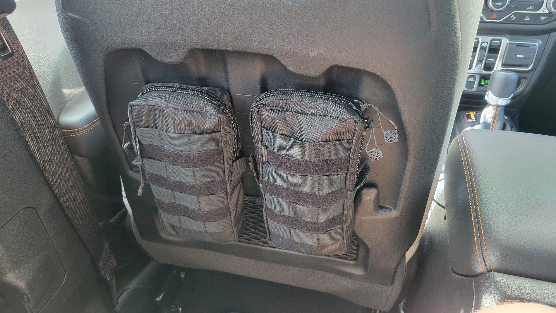Jeep Gladiator Molle bags for Rubicon seat backs? 20210829_163437