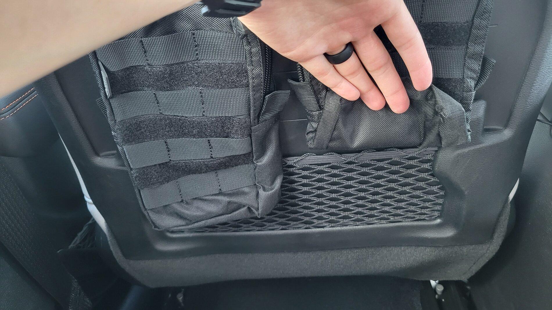 Jeep Gladiator Molle bags for Rubicon seat backs? 20210829_162656
