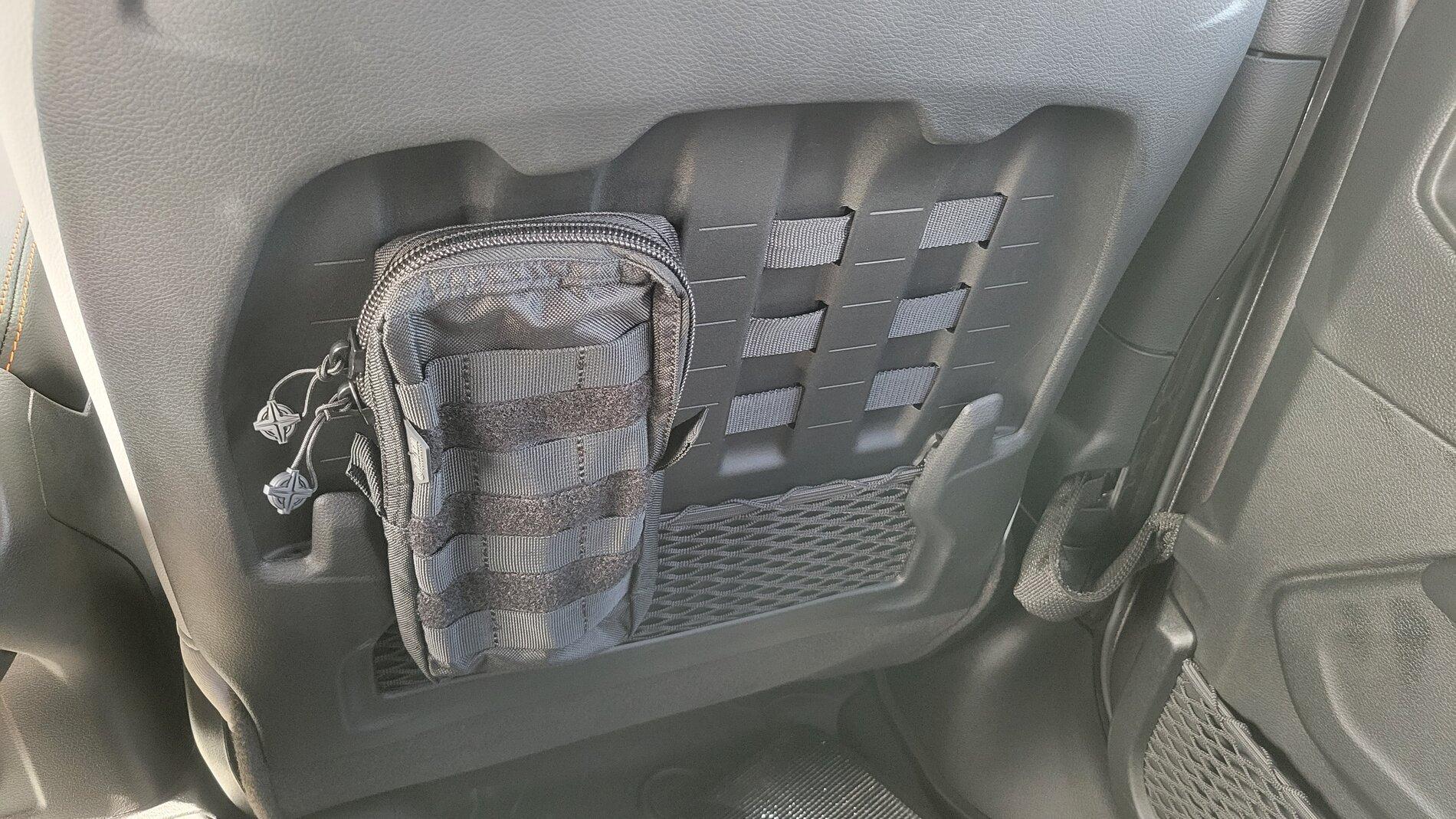 Jeep Gladiator Molle bags for Rubicon seat backs? 20210829_163441