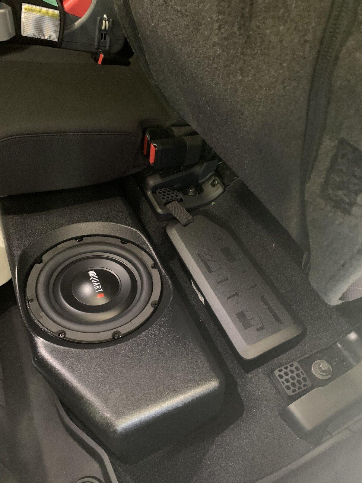 Jeep Gladiator Installed: Stinger Heigh 10 Infotainment Center + MB Quart Dual 8" Sub Enclosure C5680958-18A0-4484-BF07-F240D71B7004
