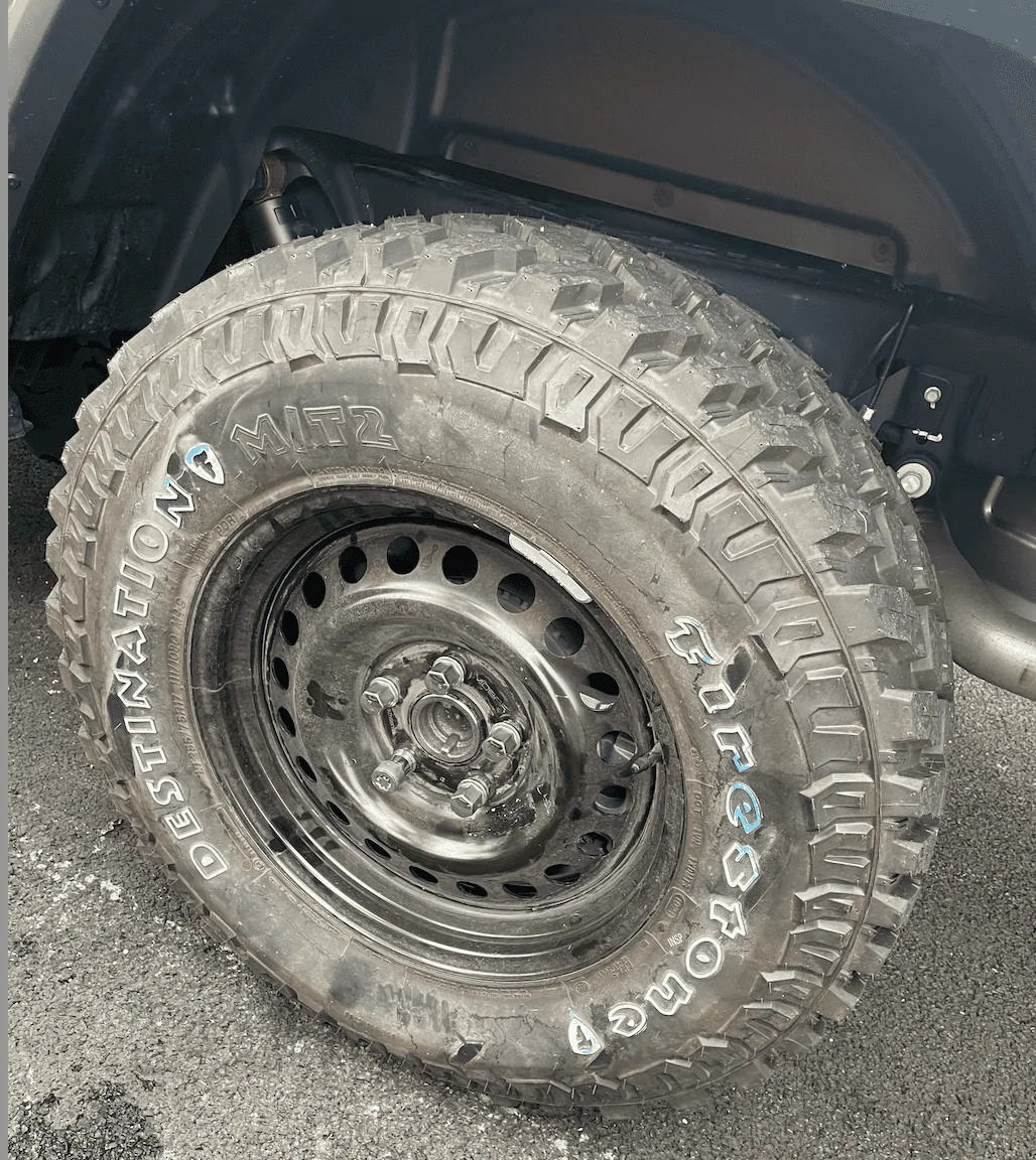 Jeep Gladiator Safe to drive on the full size spare/rim? Screen Shot 2021-08-30 at 9.23.35 AM