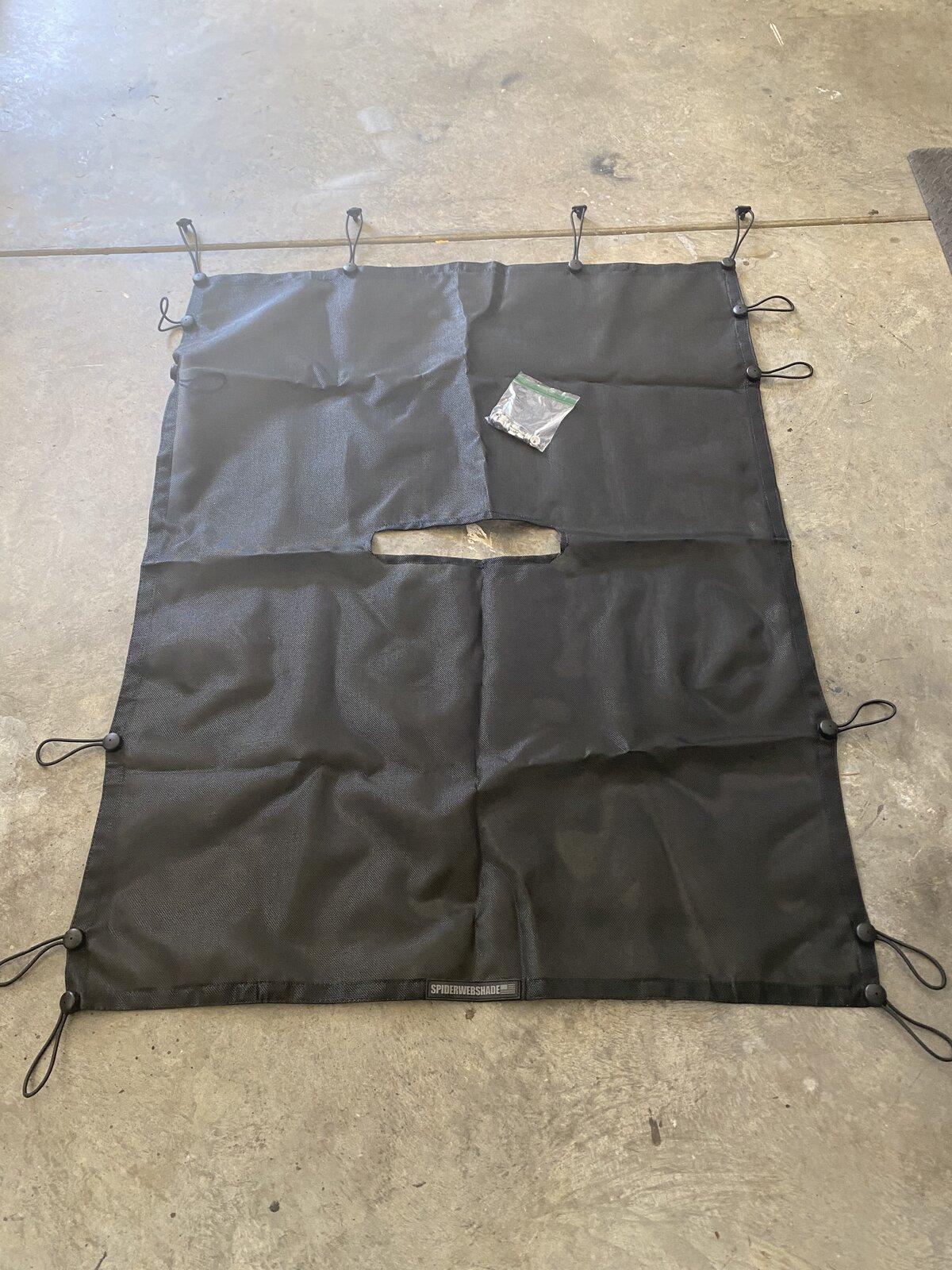 Jeep Gladiator Full Length Spiderweb Shade - Black 266ABD9D-B72F-48F9-87B9-9344A3428523