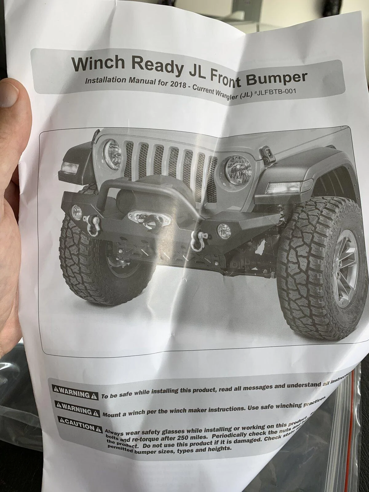 Jeep Gladiator TACTIK HD Front Bumper w/ Hoop 0BF2BE1B-4292-4DCF-A150-37984631A87F