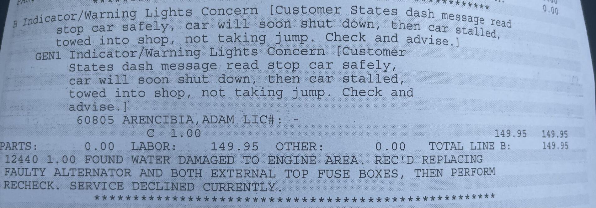 Jeep Gladiator “Vehicle Will Shut Off Soon” E9790CB9-526D-4BCB-92AE-7E79FB70BB57