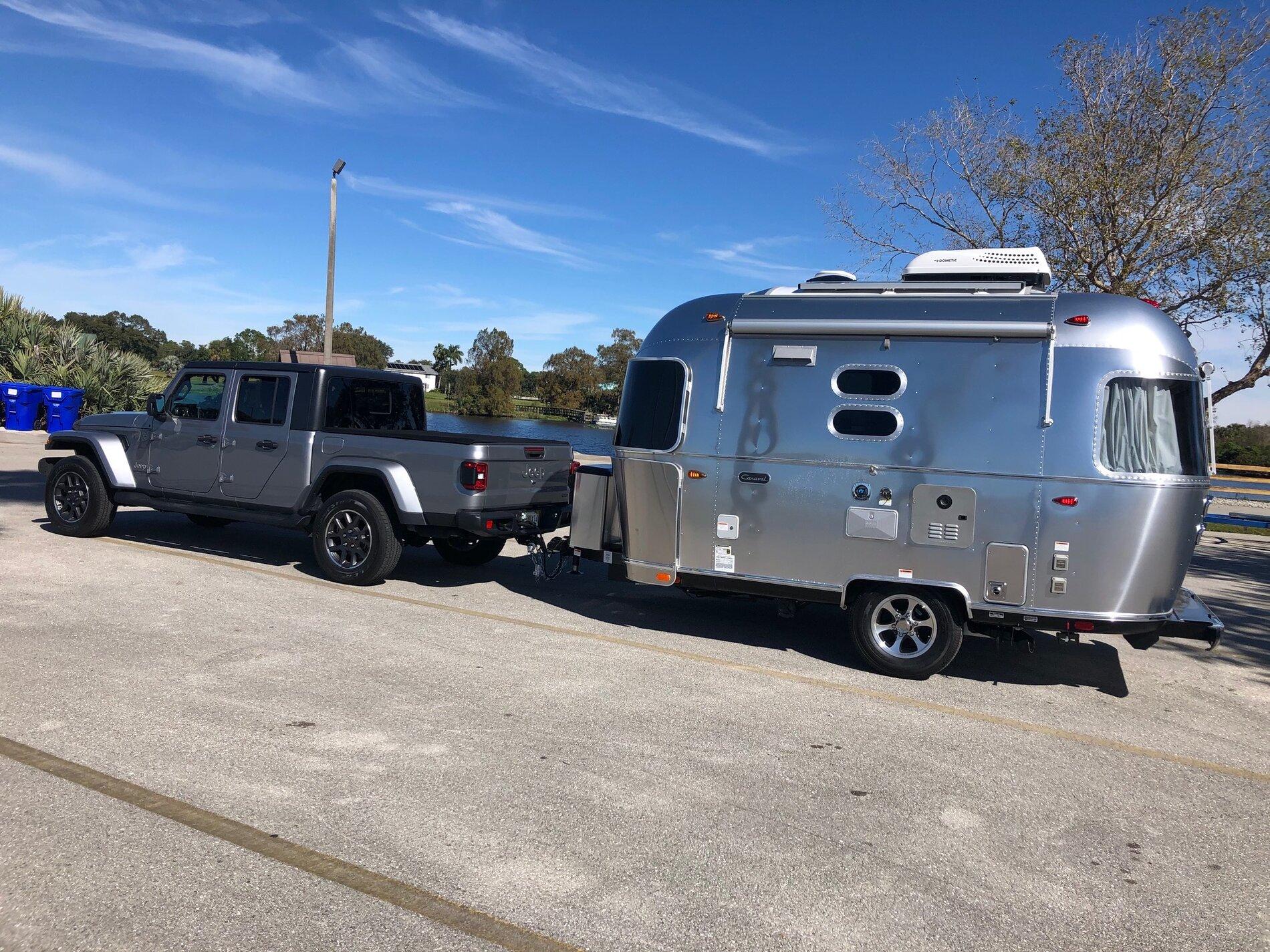 Jeep Gladiator Would you feel comfortable towing... Glad & Airstream