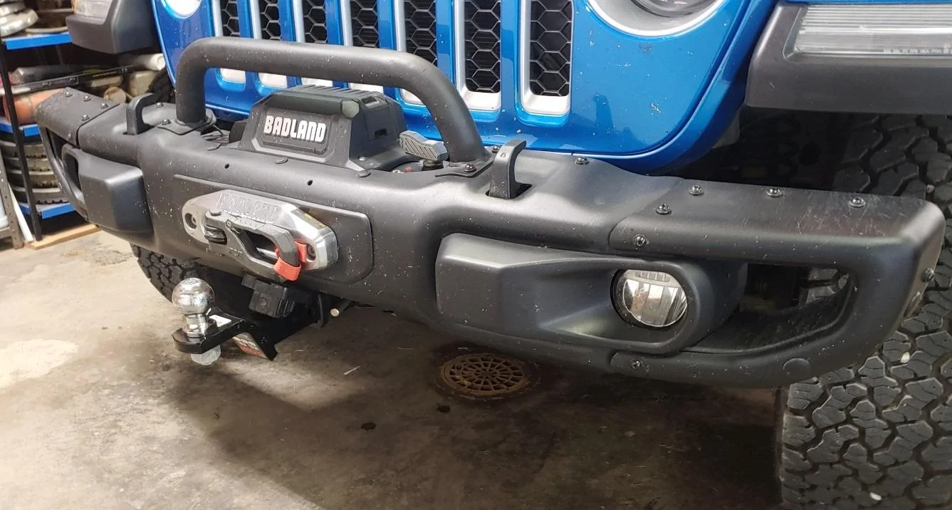 Jeep Gladiator New owner, with a little buyers remorse. front-hitch-2
