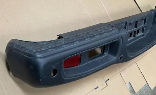 Jeep Gladiator Rear Steel Bumper with Sliders - Rubicon left