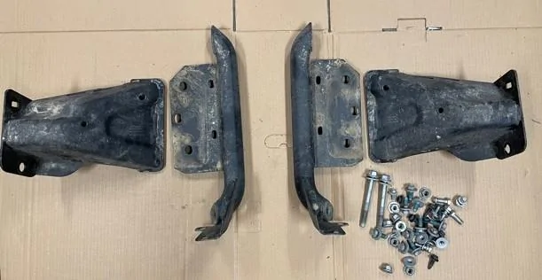 Jeep Gladiator Rear Steel Bumper with Sliders - Rubicon rear sliders
