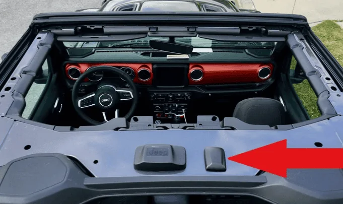 Jeep Gladiator Brake applies when door is open 1630431151183