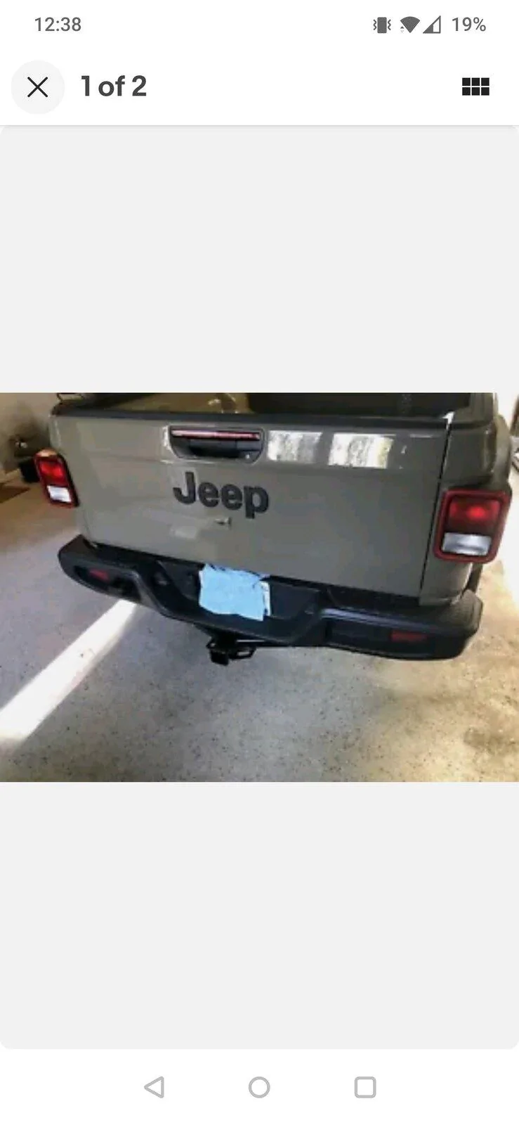 Jeep Gladiator Ebay Trailer Tow hitch and Receiver Screenshot_20210901-003852