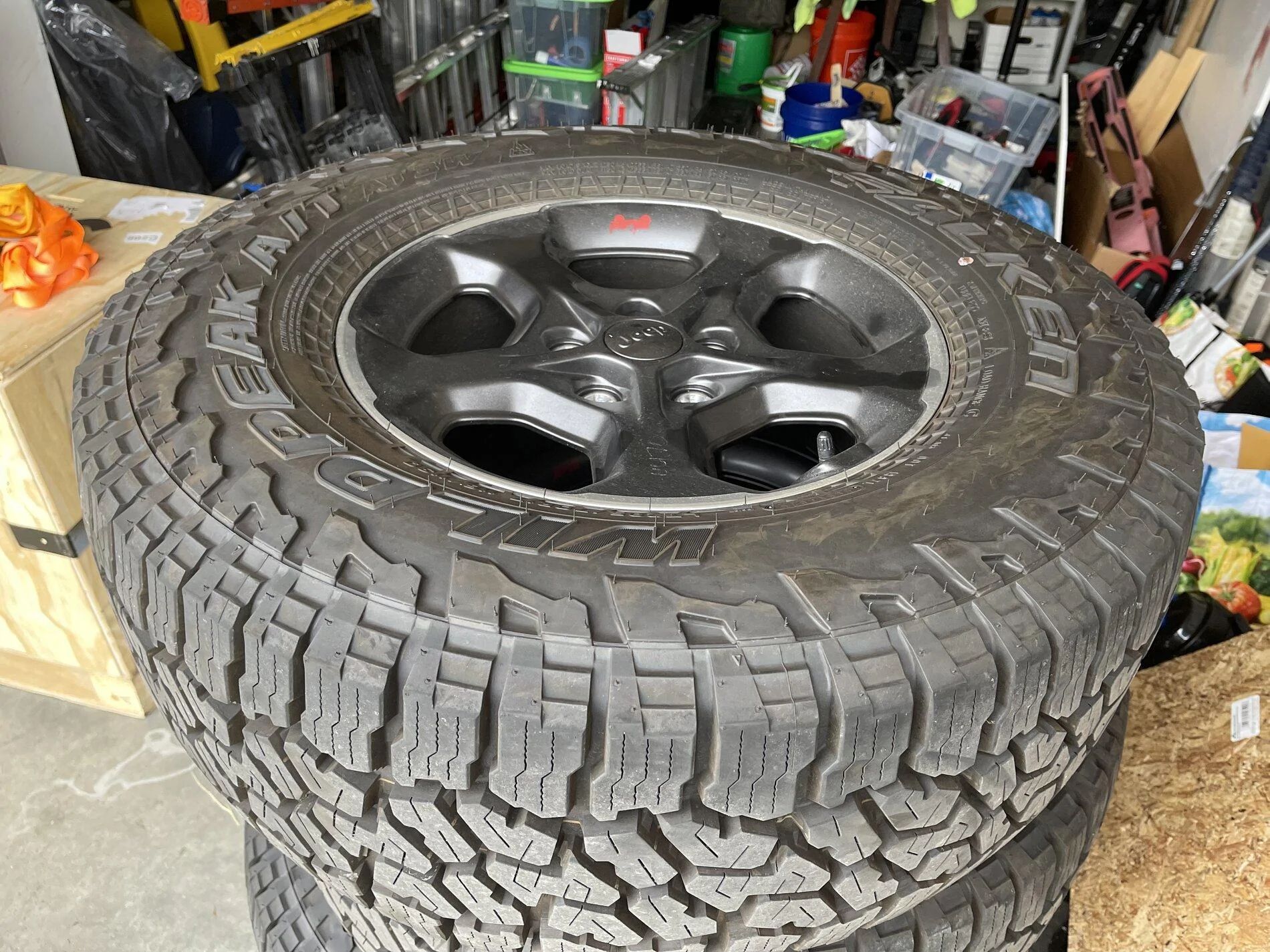Jeep Gladiator Rubicon wheels and tires 5E3BC42D-1078-42D5-8841-F4C9D9121B4B