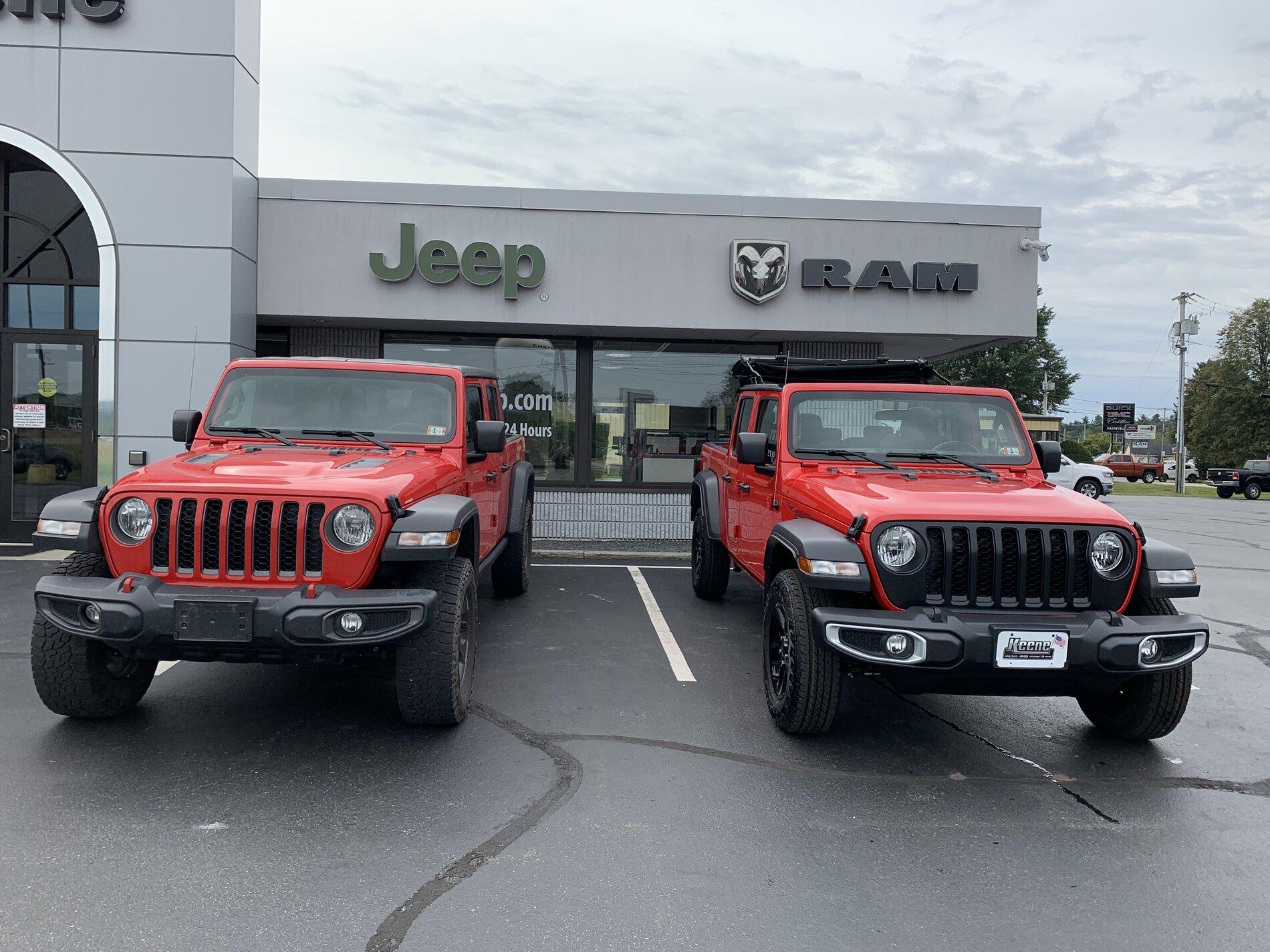 Jeep Gladiator Find the 6 differences… 3C49F853-B20B-4A31-B0D2-E5E49270F533