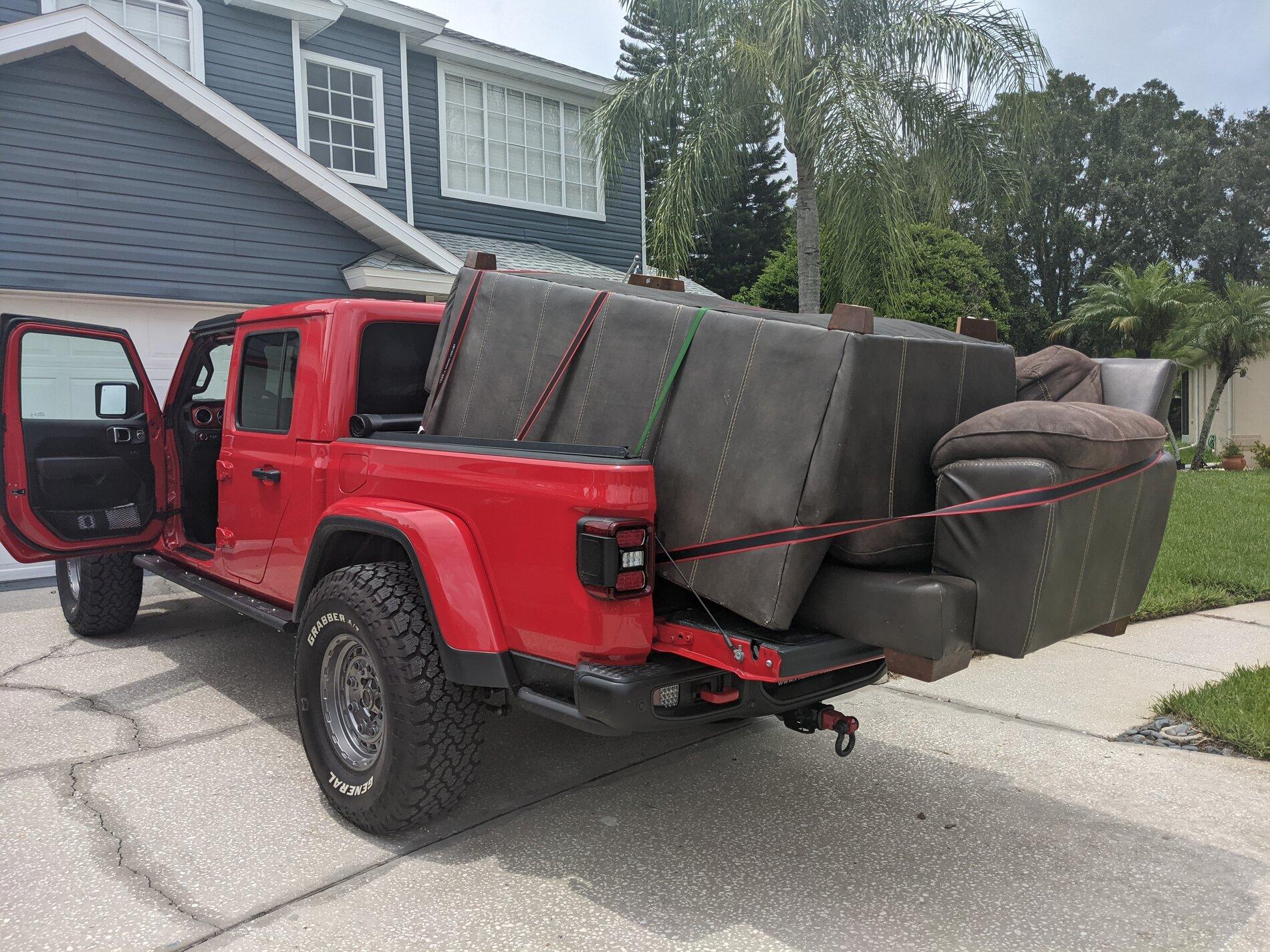 Jeep Gladiator What did you HAUL in your JT today? PXL_20210804_180933015