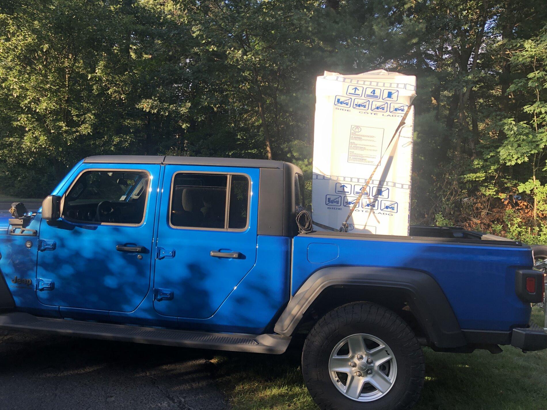 Jeep Gladiator What did you HAUL in your JT today? A5F19A7F-49E5-4B1B-8F9B-9B09DBF1387D