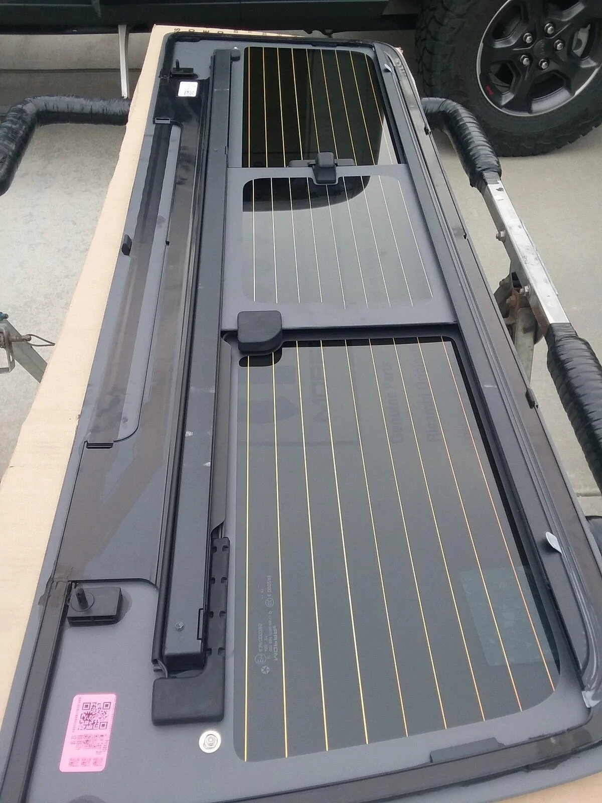 Jeep Gladiator Roof leak in back 20210901_084828