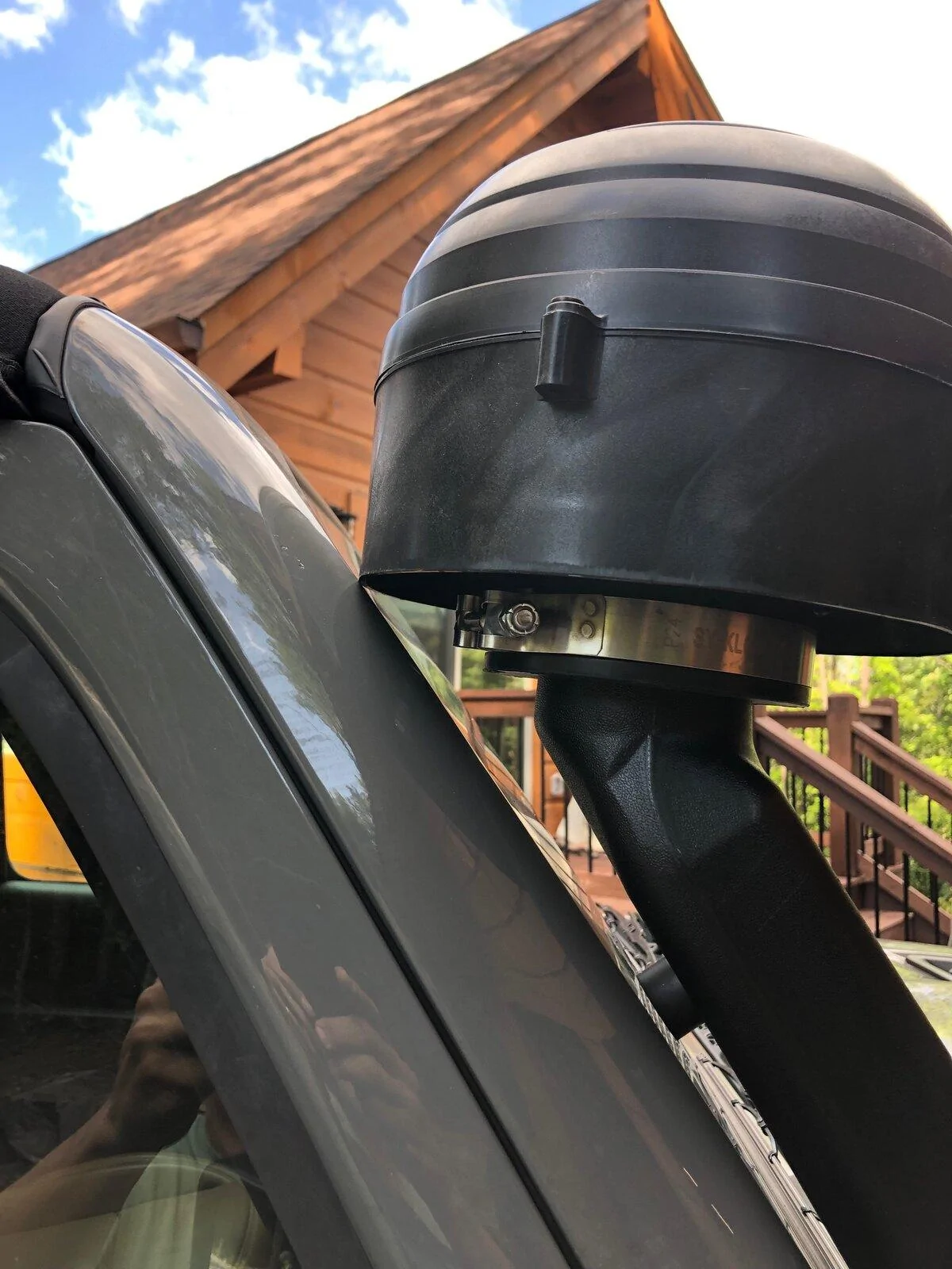 Jeep Gladiator Rugged Ridge Snorkel and Sy Klone IMG_8507 (2)