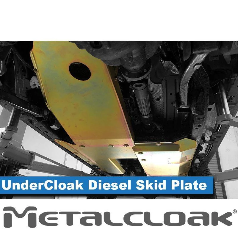 Jeep Gladiator NEW PRODUCT NEWS:  JT Diesel Undercloak Skids 6358-jt-gladiator-undercloak-diesel-system-3