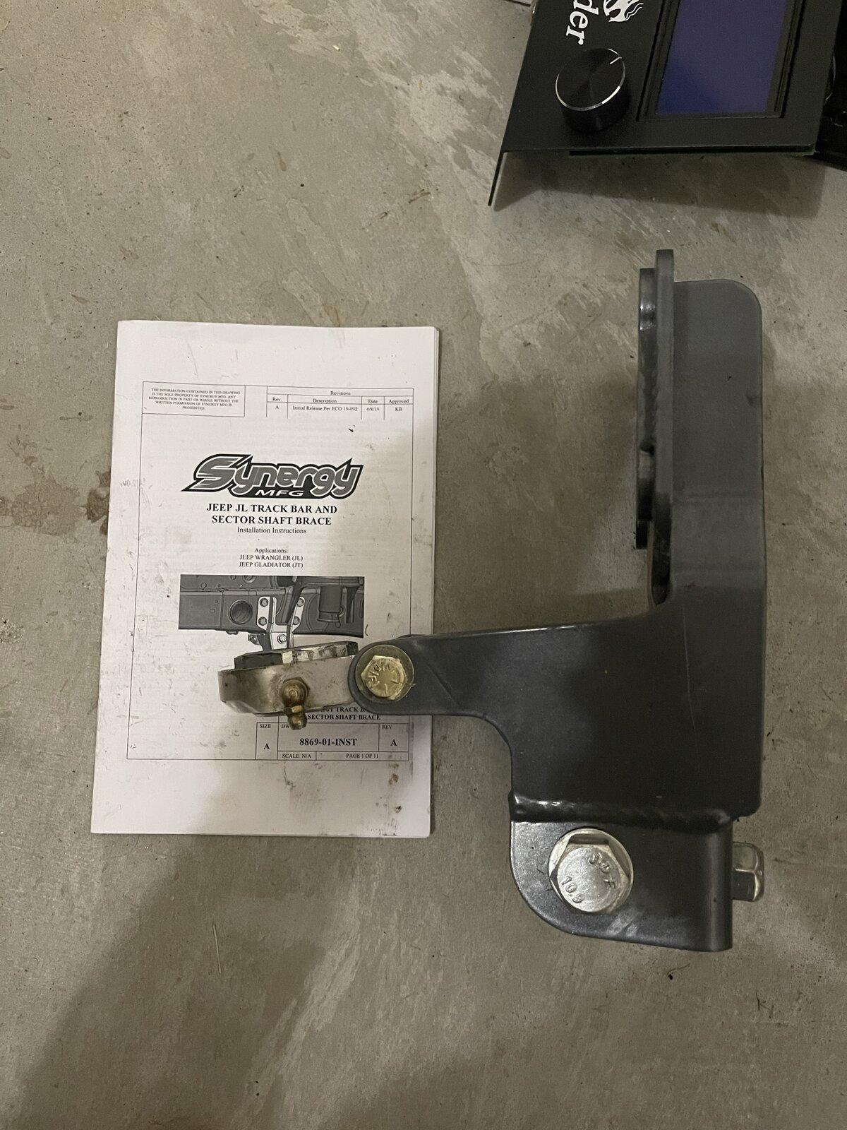 Jeep Gladiator Jeep JL/JT Sector Shaft Brace 4 Sale E4D39881-386A-4B9F-B751-394010BD0B4C