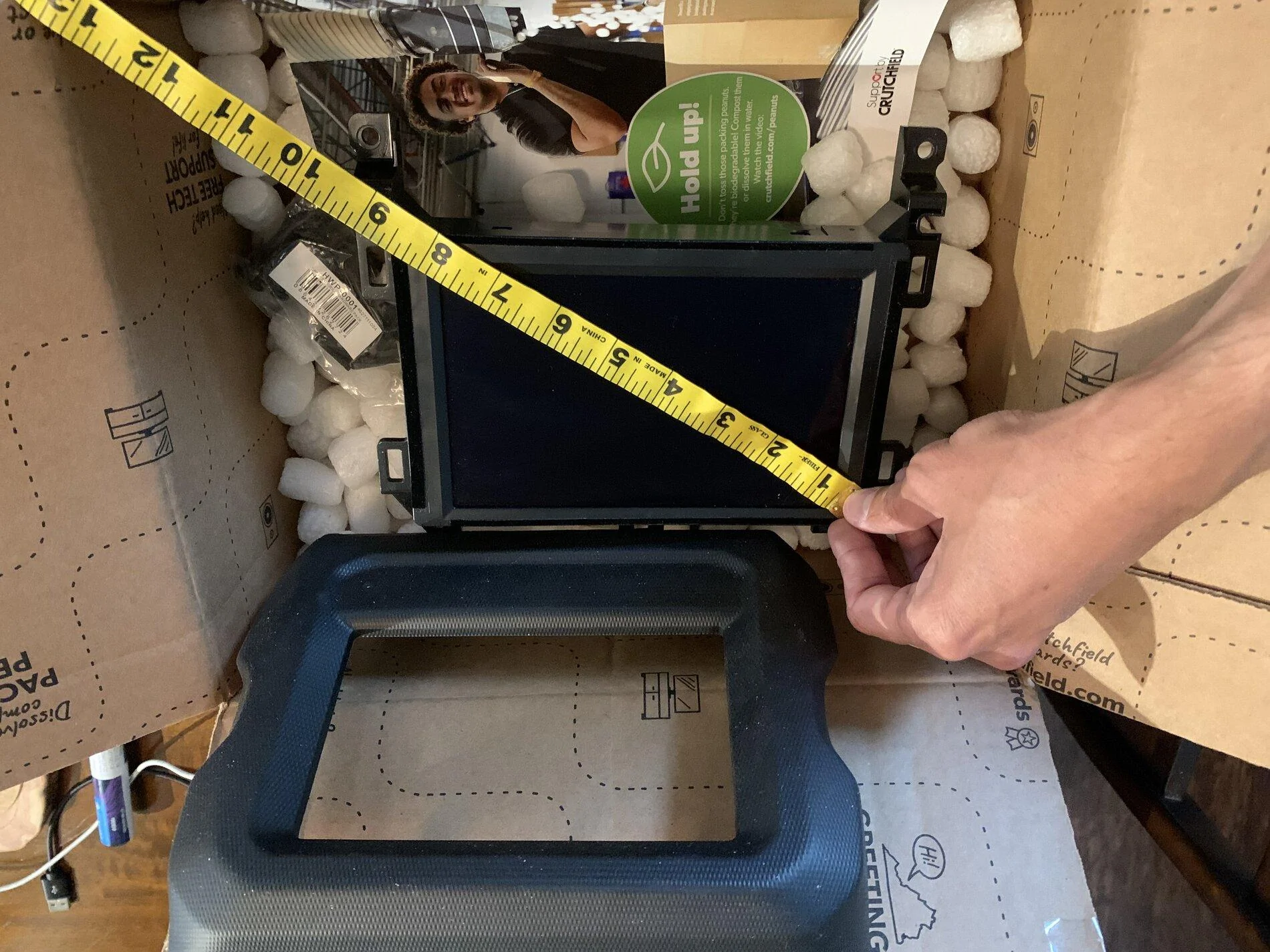 Jeep Gladiator 7 inch U connect head unit and bezel. C1FA4E44-E7F0-43A5-92C3-531A1519C1C7