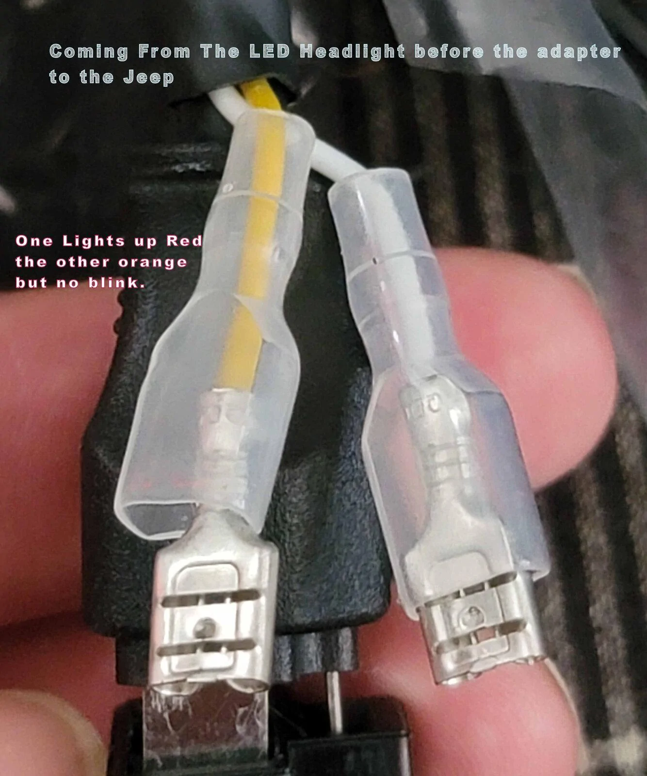 Jeep Gladiator Gladiator Sport connection of new LED lights with DRL and turn signals image2