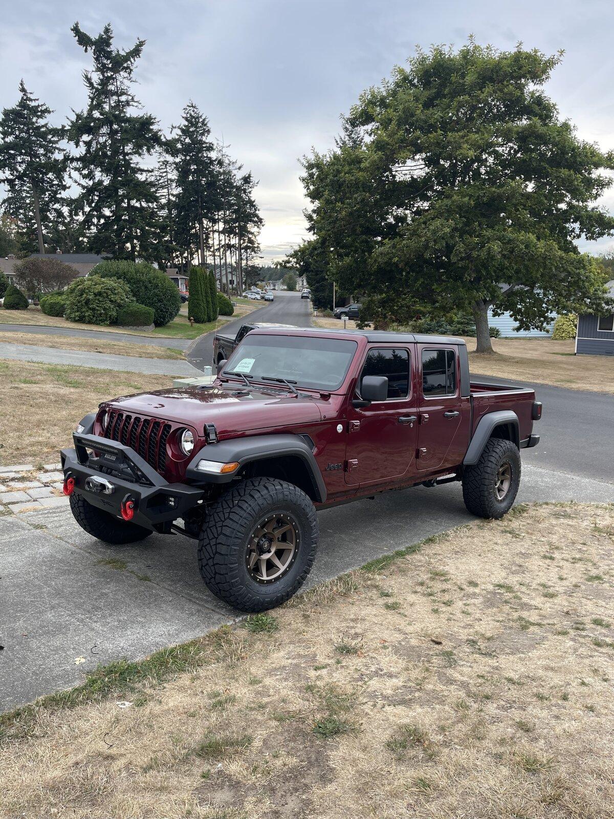 Jeep Gladiator 2 week old Sport build 5314D6E2-2017-4374-A2F0-D6F1EF9063BF