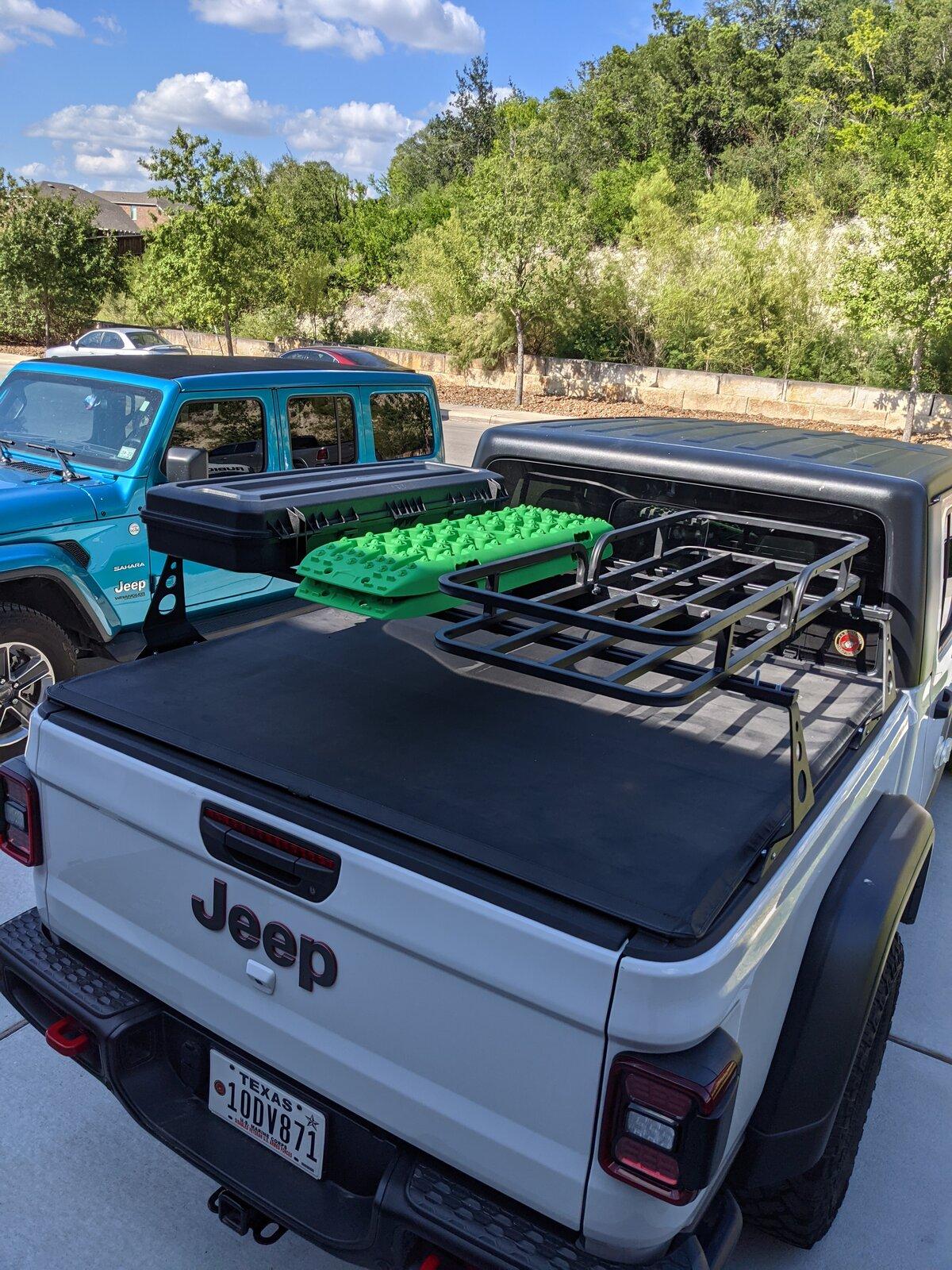 Jeep Gladiator I'm building my idea of a perfect (for me) Gladiator rack PXL_20210812_221024577