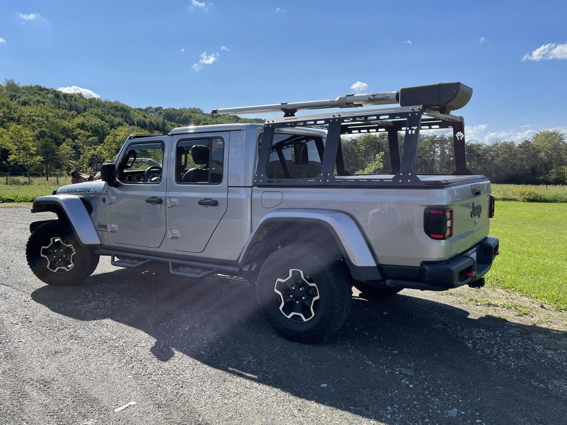 Jeep Gladiator Dissent Offroad Rack for 2016 Tacoma installed - for rod vault D456E38A-5038-4CAA-A543-3A361D4456D1