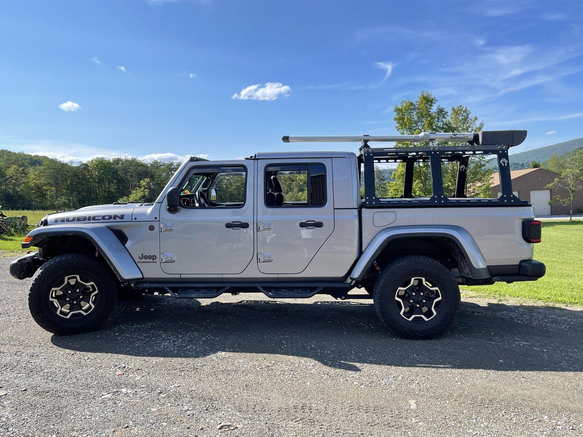 Jeep Gladiator Dissent Offroad Rack for 2016 Tacoma installed - for rod vault B58E653D-44CB-49AE-BA01-9B66C34BCF07