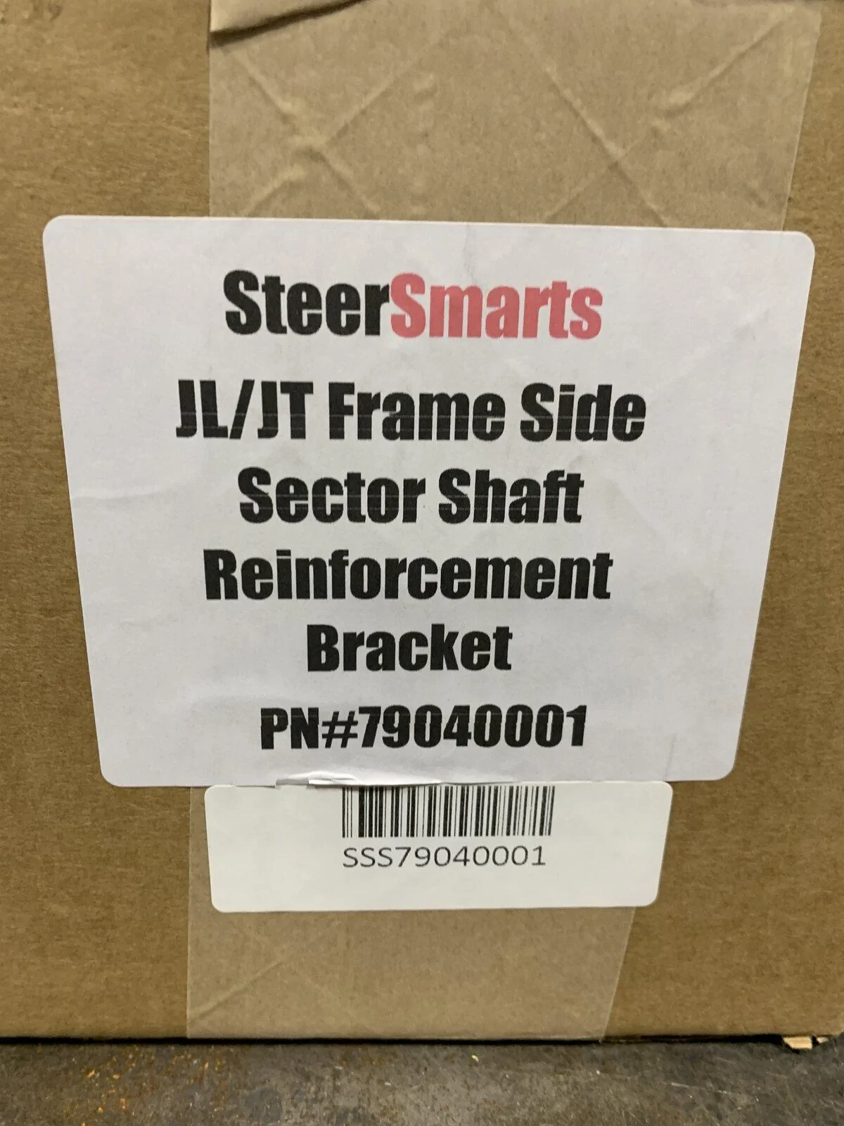 Jeep Gladiator SteerSmart Sector Shaft Reinforcement Bracket D670A7E2-6666-4C88-A11F-DECA630BAE2B