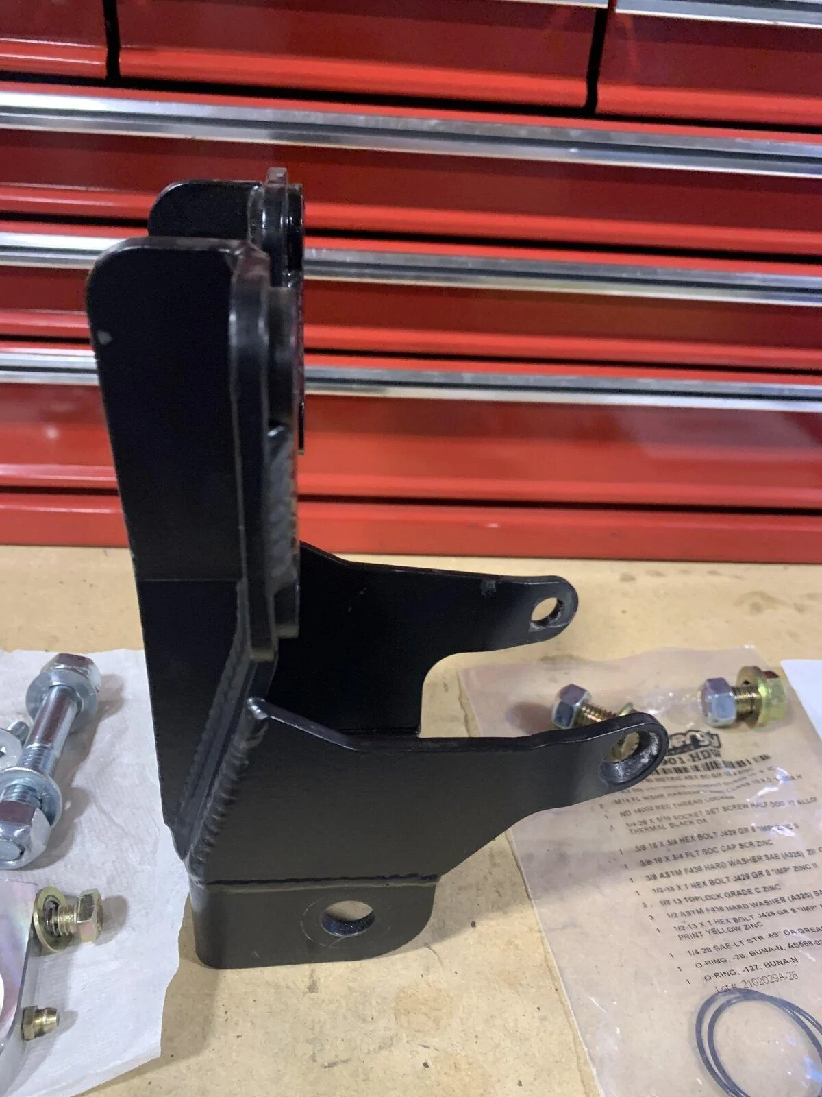 Jeep Gladiator Synergy Sector Shaft Reinforcement Bracket F06CFFC4-476F-4565-9451-510154F56281