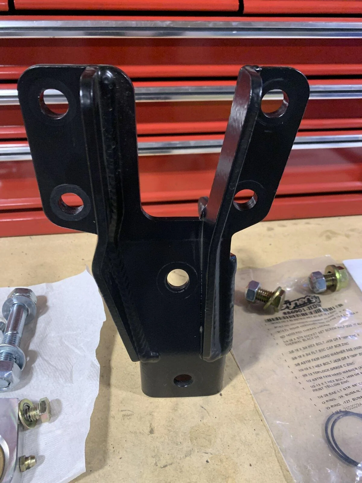 Jeep Gladiator Synergy Sector Shaft Reinforcement Bracket 130A6608-69AB-4B69-A8C8-7568B15AB2B7