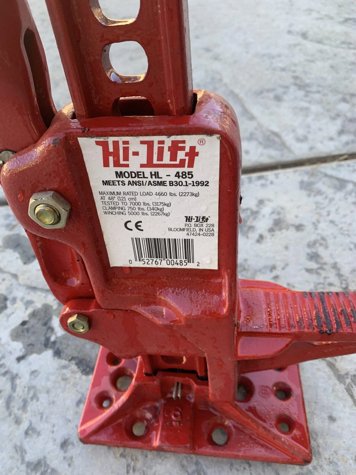 Jeep Gladiator Hi-Lift 485 Jack 3829DC8F-8E4D-44E9-8056-C192B84AE6A3