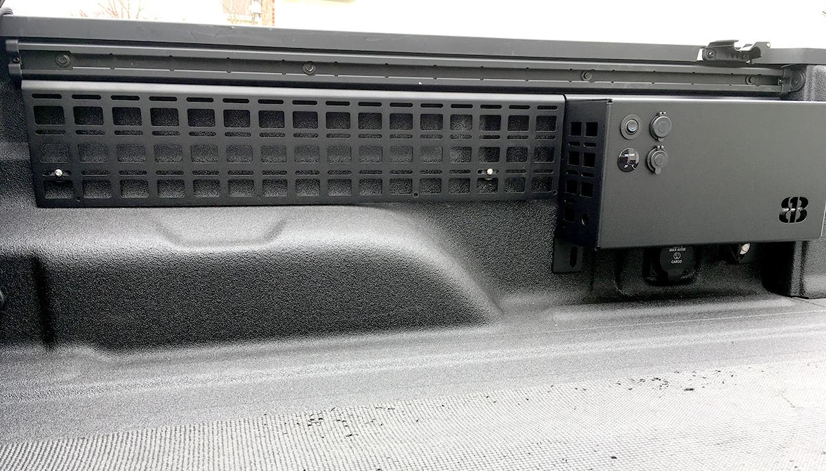 Jeep Gladiator Who has Molle Panels in their Bed (Photos) custom-short-bedside-molle-panel-2