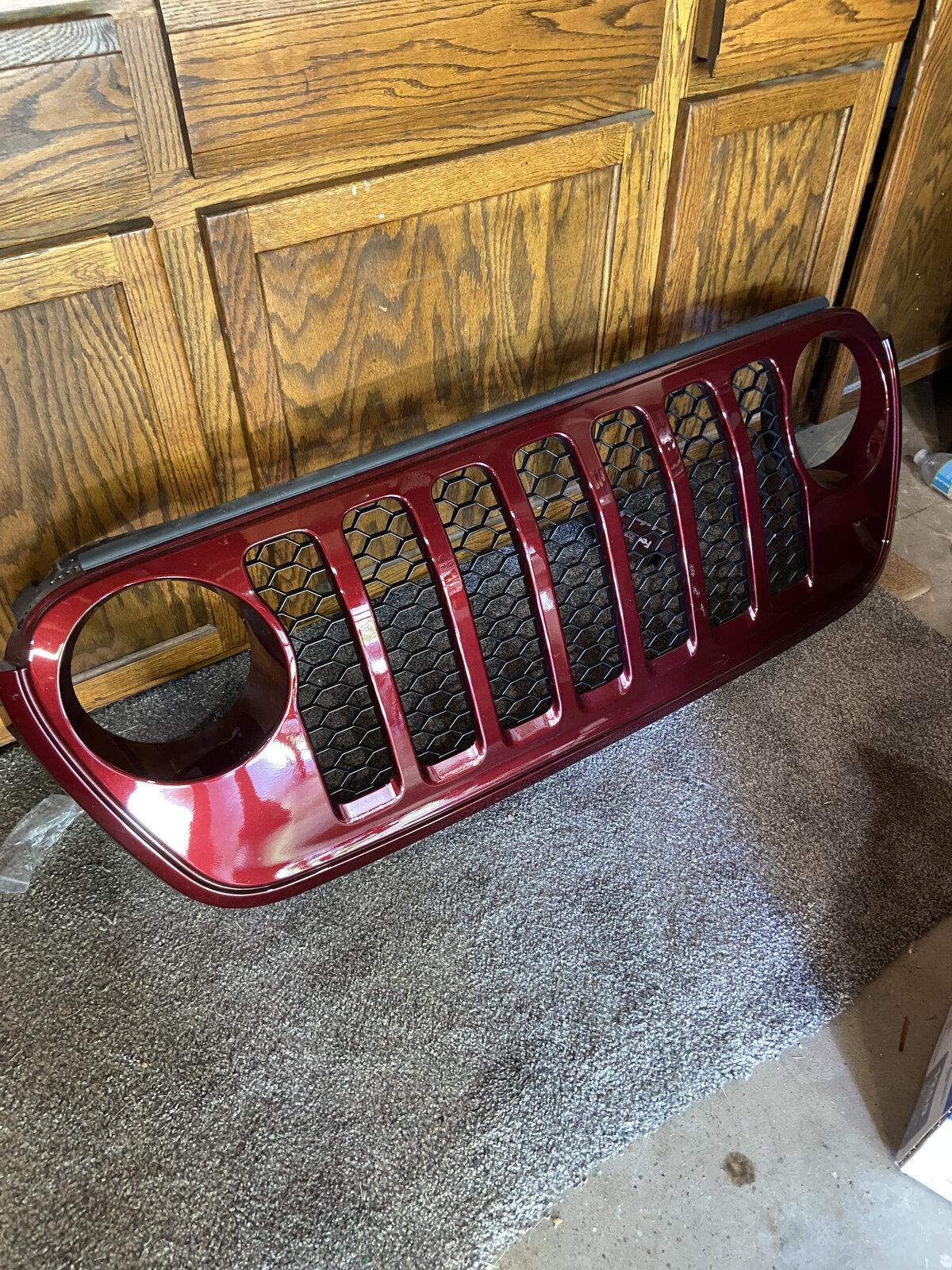 Jeep Gladiator Snazzberry Grille B28E8B7B-B64E-4B5A-9353-2EC4EEBDA2F2
