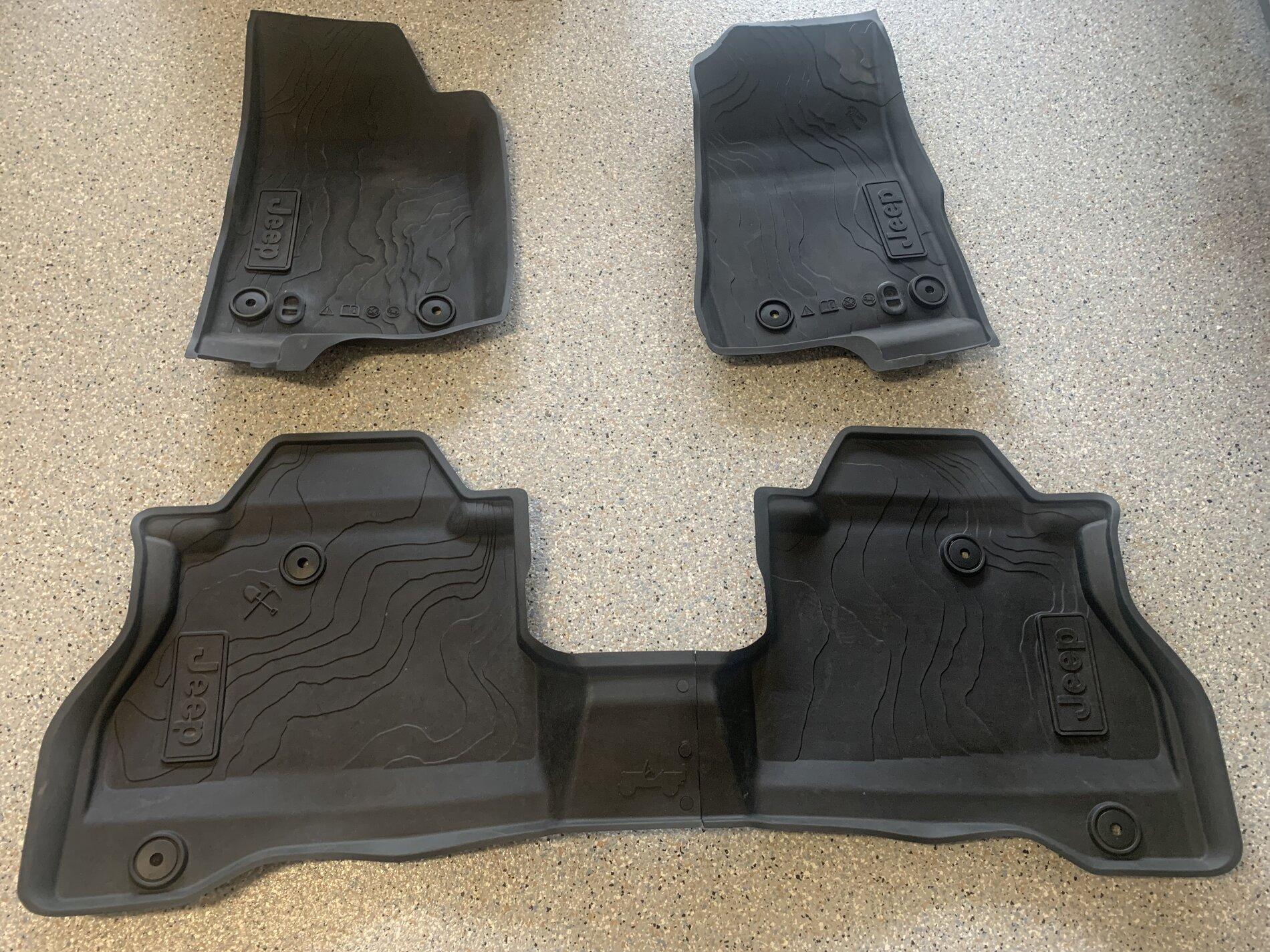 Jeep Gladiator All Weather Floor Mats - $60 IMG_3621